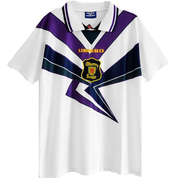 Authentic Camiseta Escocia 2ª Retro 1994 1996 Blanco